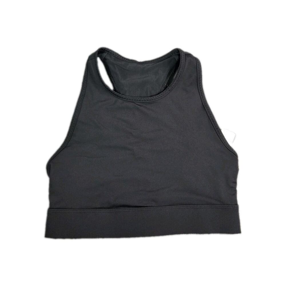 Fabletics Sports Bra Womens Size S Black Activewear Gym Running Nylon C36-24